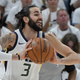 Illustration for article titled Grim And Gritty Ricky Rubio Will Be Grimly And Grittily Cheering From The Bench In Game 1 Of Jazz-Rockets